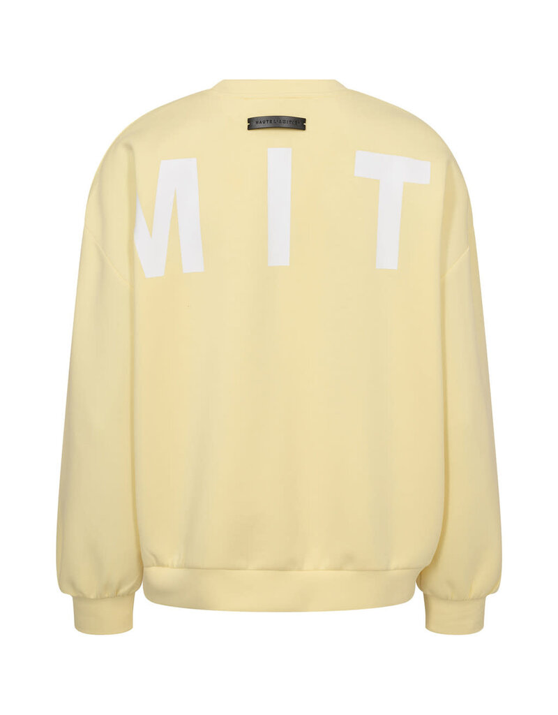 Haute L' Amitié HL Split Logo Sweat Yellow