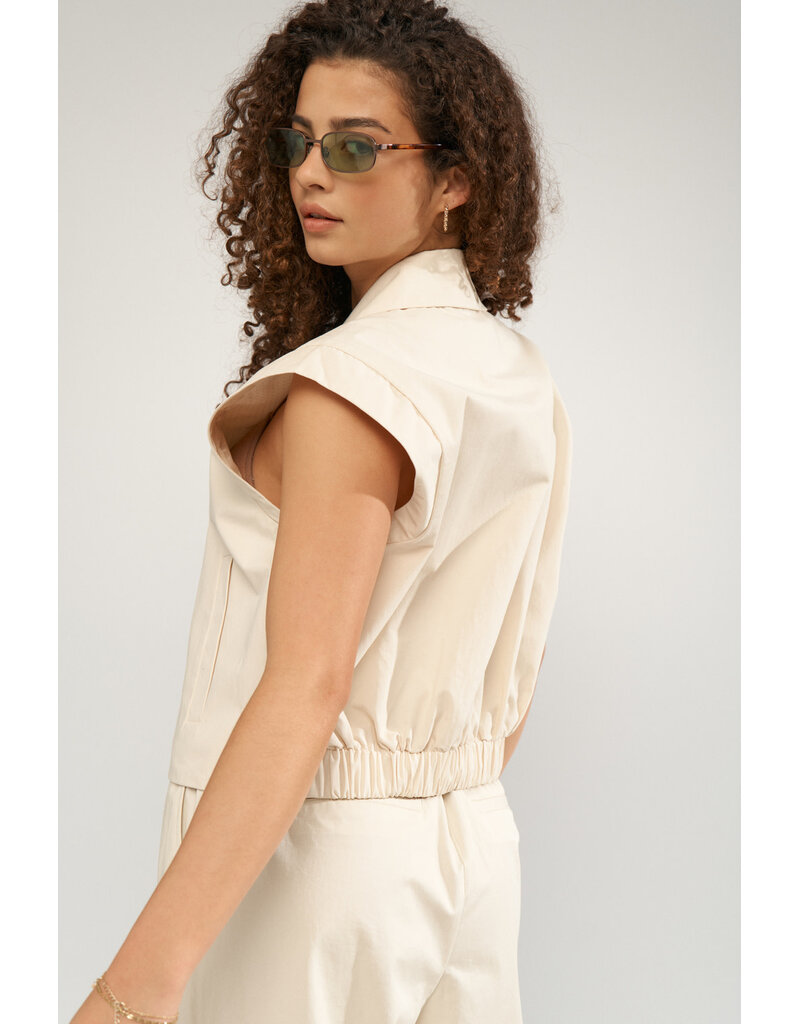 Nümph Nümph Nusunna Gilet Beige