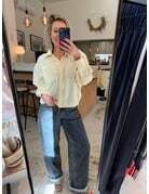 Haute L' Amitié HL Sophie Stripe Blouse Yellow