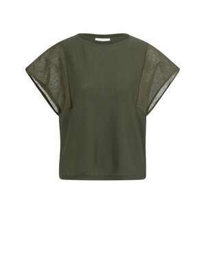 Yaya Yaya Top Trp.KM Army Green