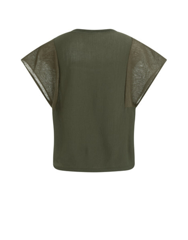 Yaya Yaya Top Trp.KM Army Green