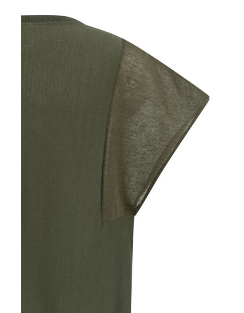 Yaya Yaya Top Trp.KM Army Green