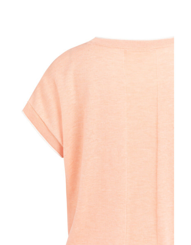 Yaya Yaya Top Knit Rol Orange Mel.