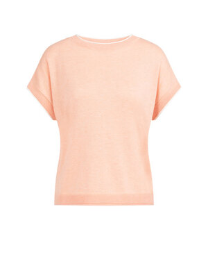 Yaya Yaya Top Knit Rol Orange Mel.