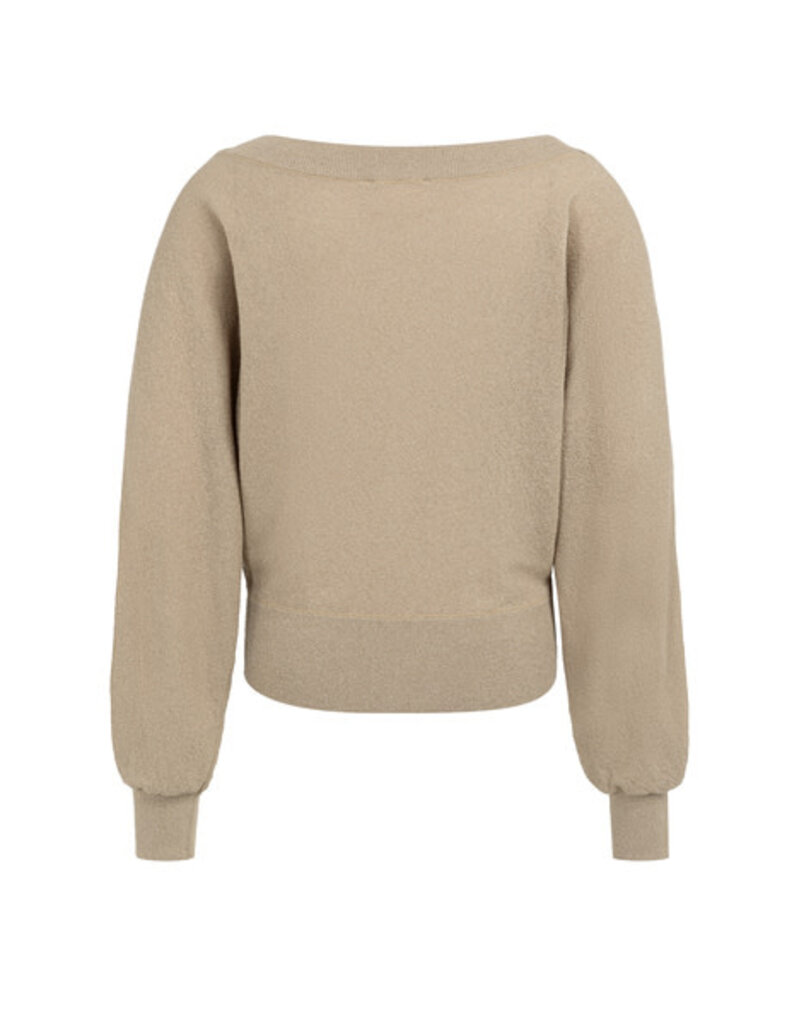 Yaya Yaya Batwing Towel Sw. Brown