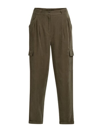 Yaya Yaya Cargo Pant Army Green