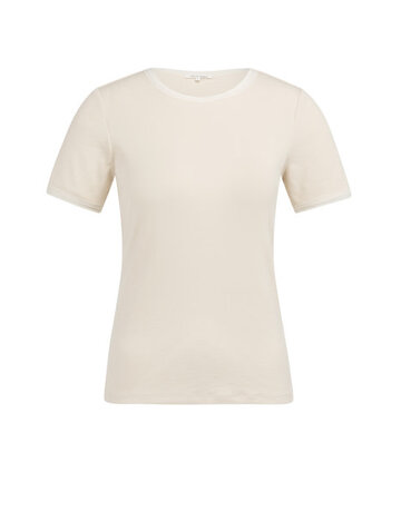 Yaya Yaya Mesh Tee Beige