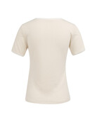 Yaya Yaya Mesh Tee Beige