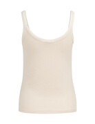 Yaya Yaya Mesh Top Beige