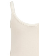 Yaya Yaya Mesh Top Beige