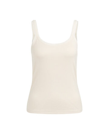 Yaya Yaya Mesh Top Beige