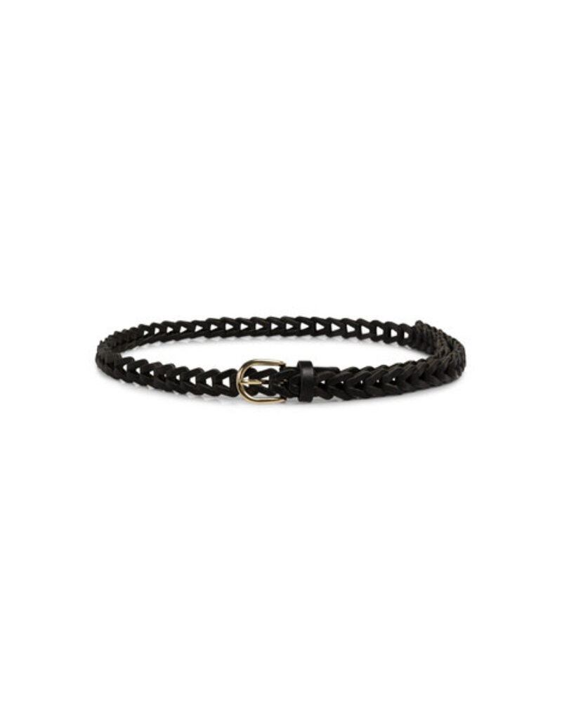 Yaya Yaya Belt Braided Black