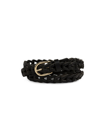 Yaya Yaya Belt Braided Black