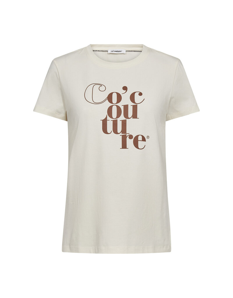 Co' Couture Co'Couture CC Tee logo O.white