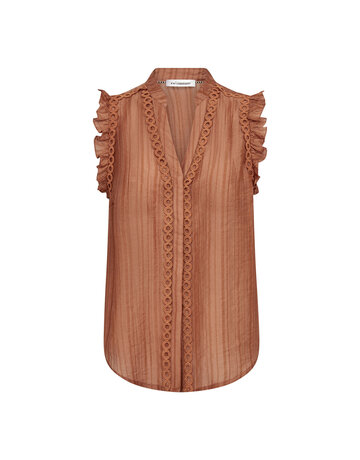 Co'Couture Reggie Top Suntan