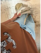 Co' Couture Co'Couture Logo Tee Chocolate