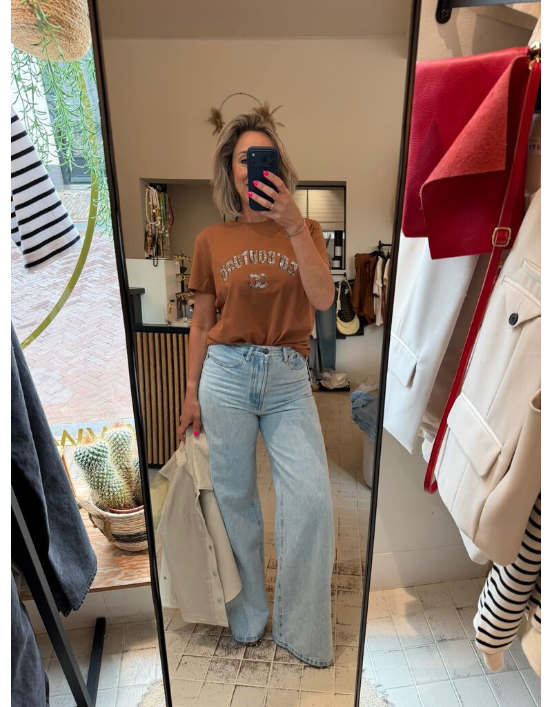 Co' Couture Co'Couture Logo Tee Chocolate