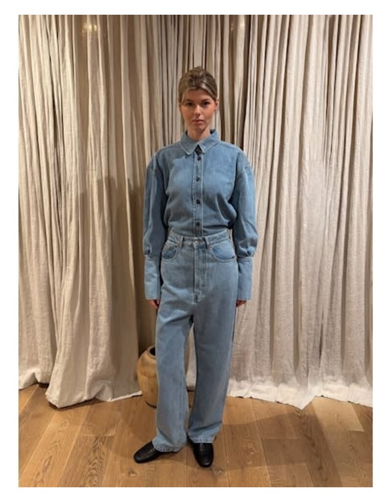 Lois Lois Bruna Bleach Frayed