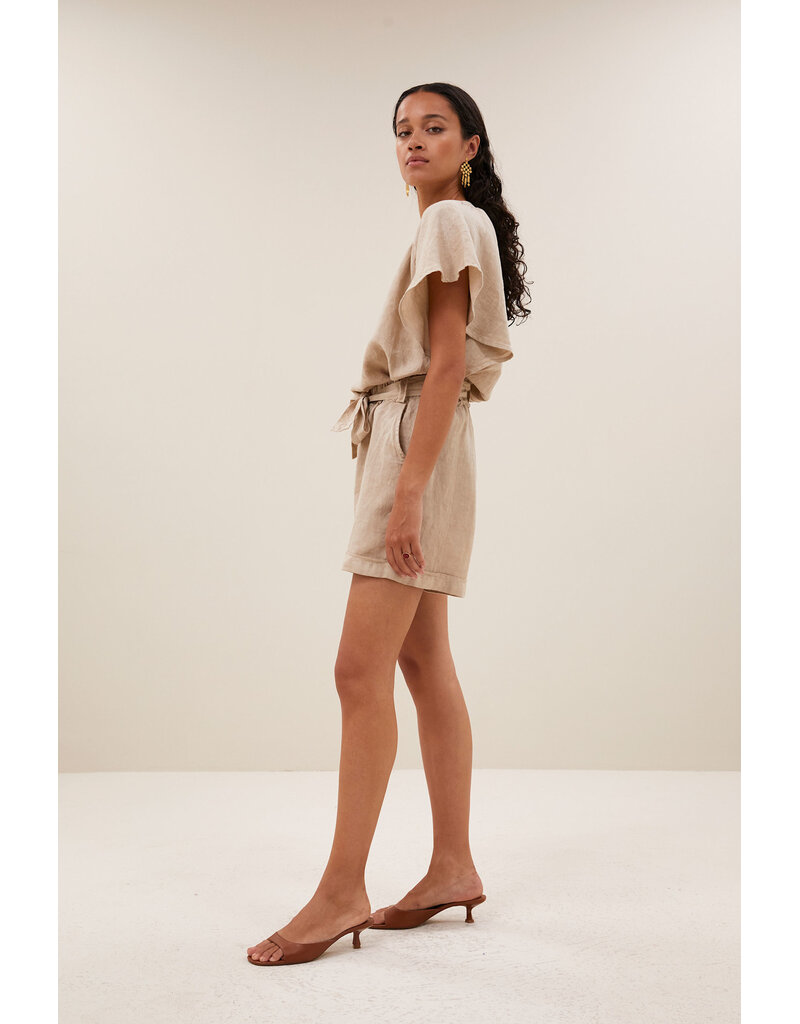 By-Bar By-Bar Vina Blouse Biscuit