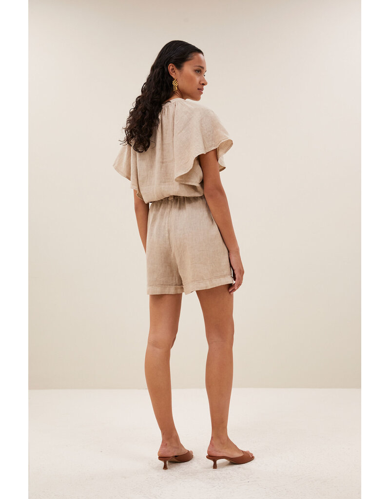 By-Bar By-Bar Vina Blouse Biscuit