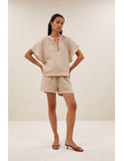 By-Bar By-Bar Vina Blouse Biscuit