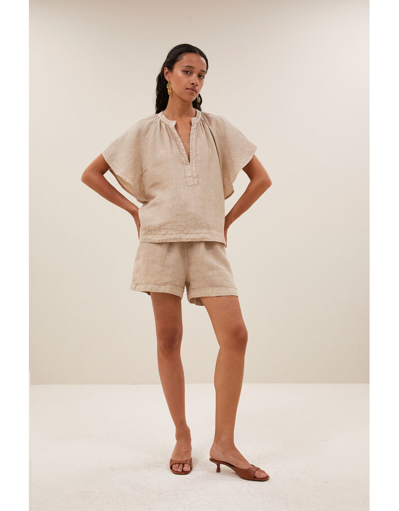 By-Bar By-Bar Vina Blouse Biscuit
