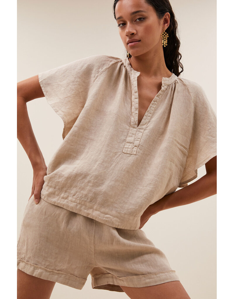 By-Bar By-Bar Vina Blouse Biscuit