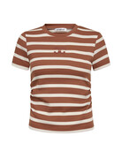 Co' Couture Co'Couture Granny Gath.Tee Stripe Suntan