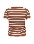 Co' Couture Co'Couture Granny Gath.Tee Stripe Suntan
