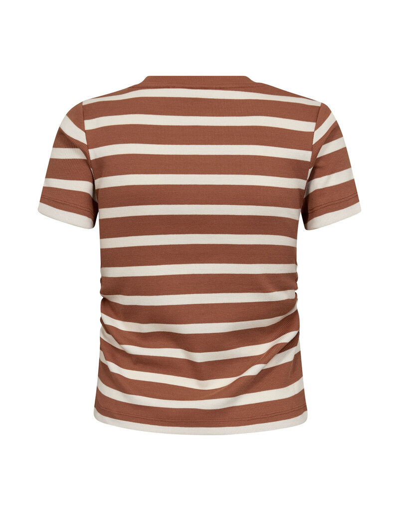 Co'Couture Granny Gath.Tee Stripe Suntan
