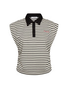 Co'Couture Norma Str.Polo Black