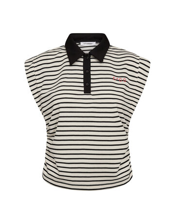 Co'Couture Norma Str.Polo Black