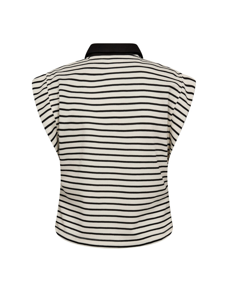 Co'Couture Norma Str.Polo Black