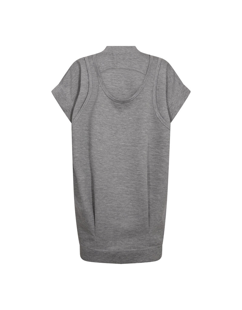Co'Couture Lance Sweat Dress Grey
