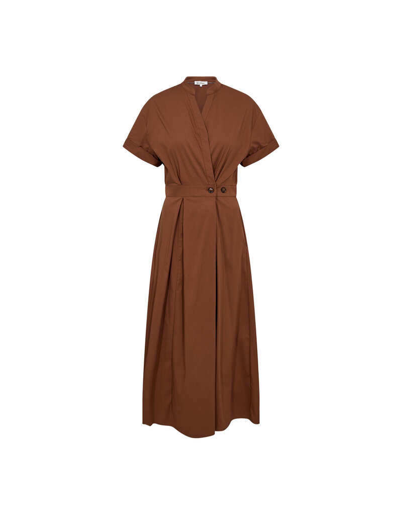 Co'Couture Elara Wrap Dress Suntan