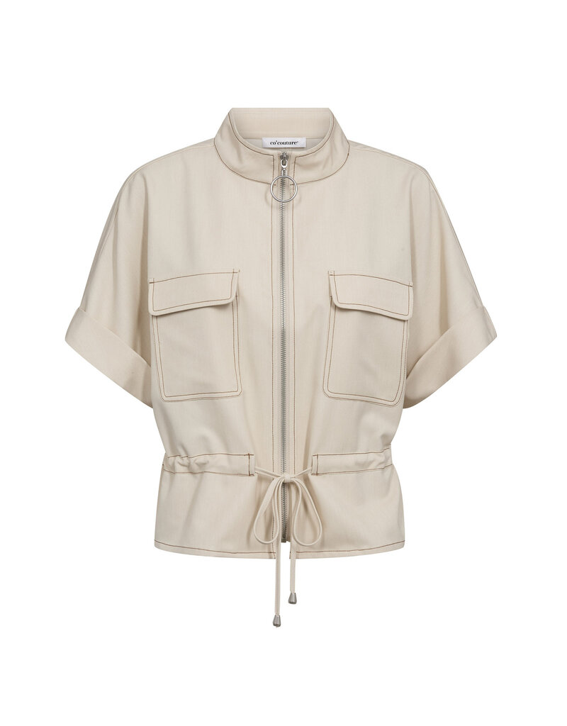 Co' Couture Co'Couture Terry Gilet Bisquit
