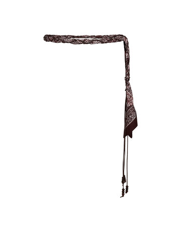 Co' Couture Co'Couture Morison Scarf/Belt D.Brown