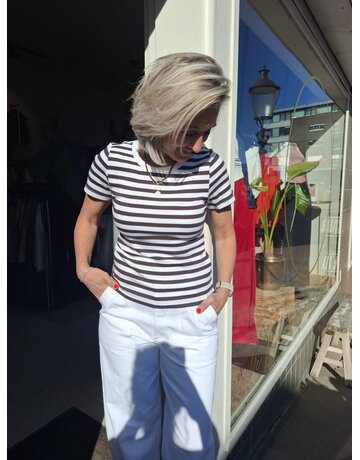 MBYM MBYM Otis Strip Top Java