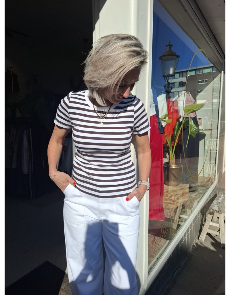 MBYM MBYM Otis Strip Top Java