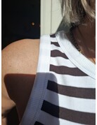 MBYM MBYM Jaxson Stripe Top Java