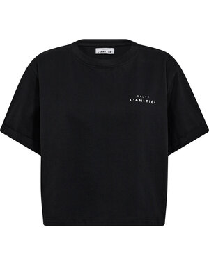 Haute L' Amitié HL Crew Neck Tee Black