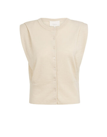 Yaya Yaya Shoulder Cardigan C.C White
