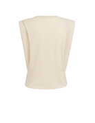 Yaya Yaya Shoulder Cardigan C.C White