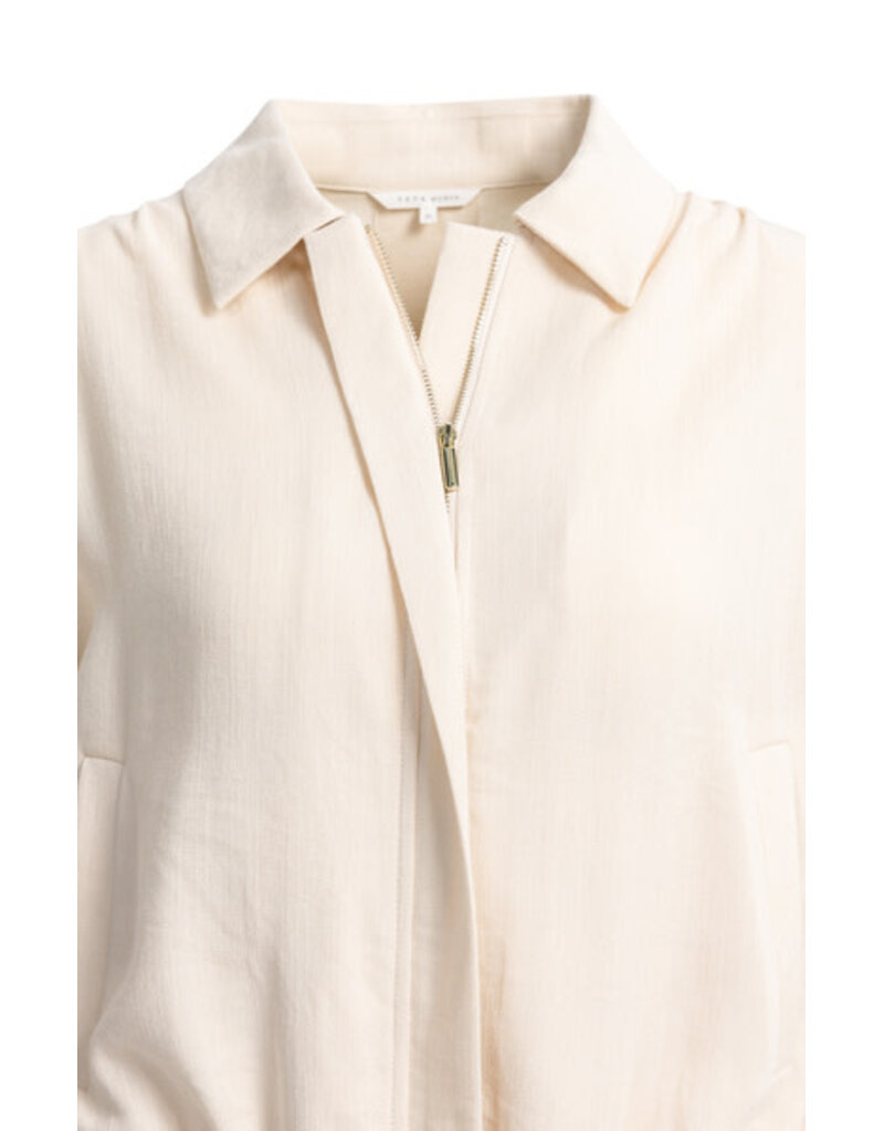 Yaya Yaya blouse Jacket with draws C.C White