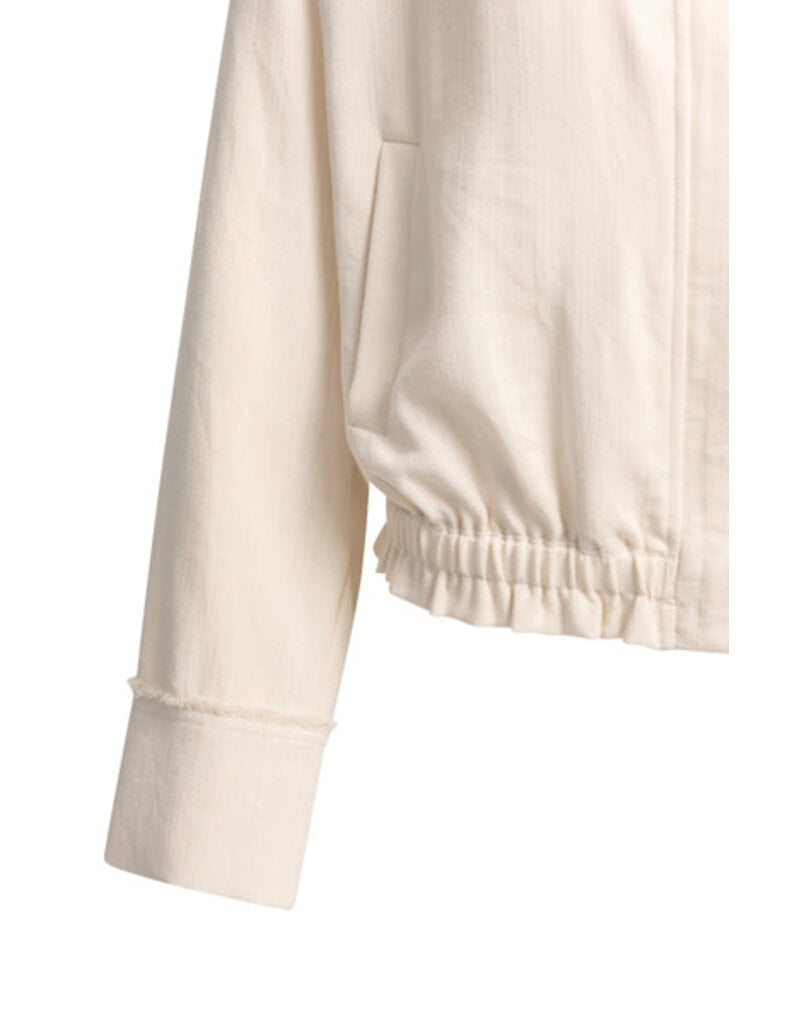 Yaya Yaya blouse Jacket with draws C.C White