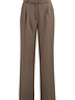 Yaya Yaya Woven WL Pants with pleaths W.Brown