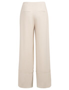 Yaya Yaya Woven W.L. Pant fringed details C.C. White
