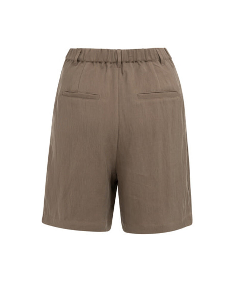 Yaya Yaya Woven longer length Short W.Brown