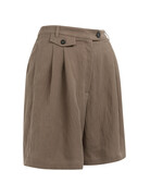 Yaya Yaya Woven longer length Short W.Brown