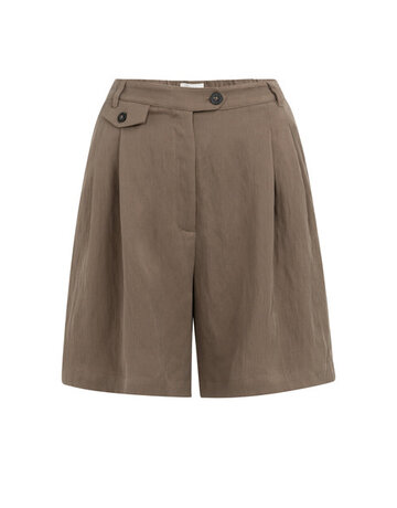 Yaya Yaya Woven longer length Short W.Brown